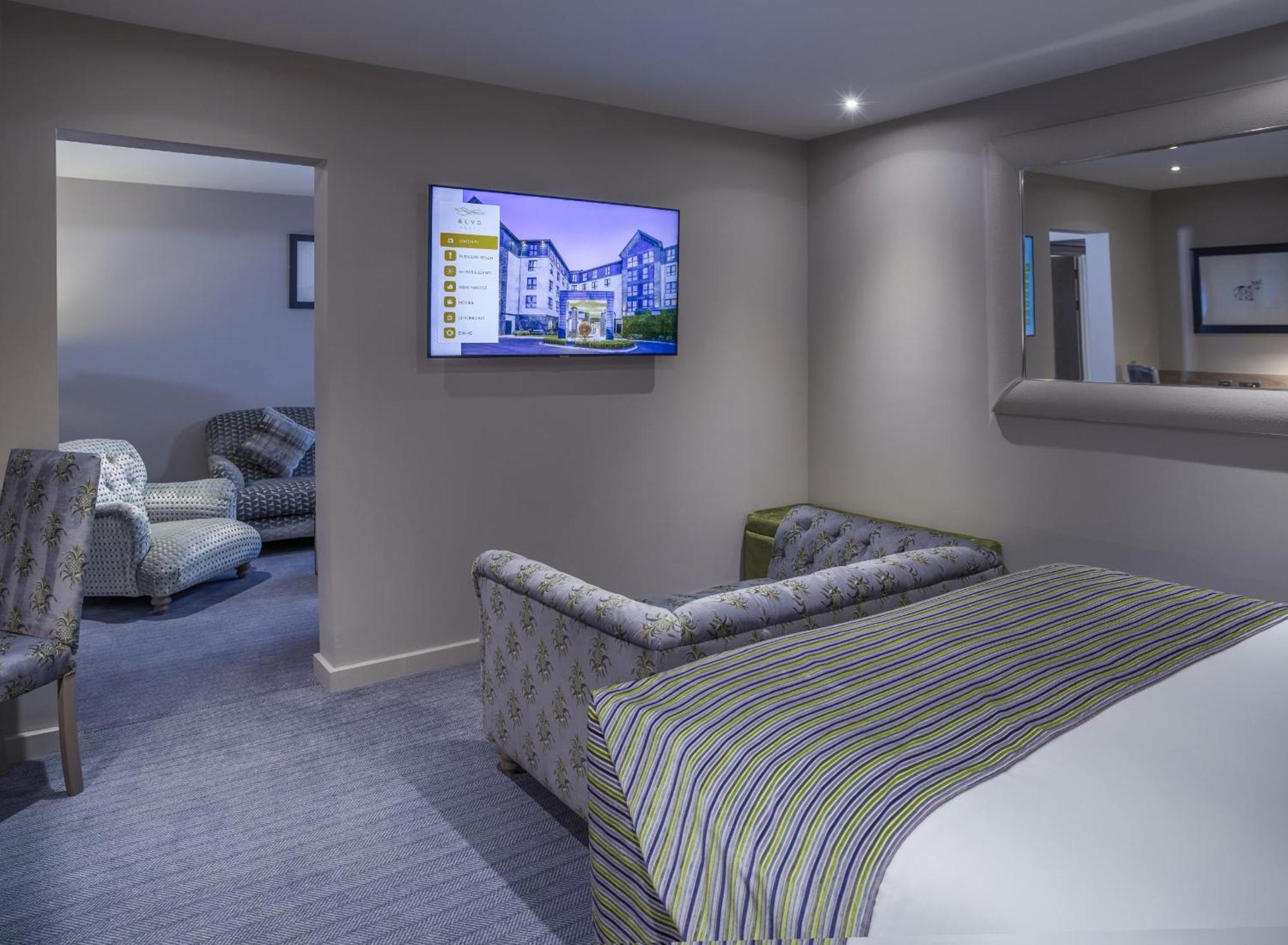 Boulevard Hotel Blackpool Exteriér fotografie A room at the hotel